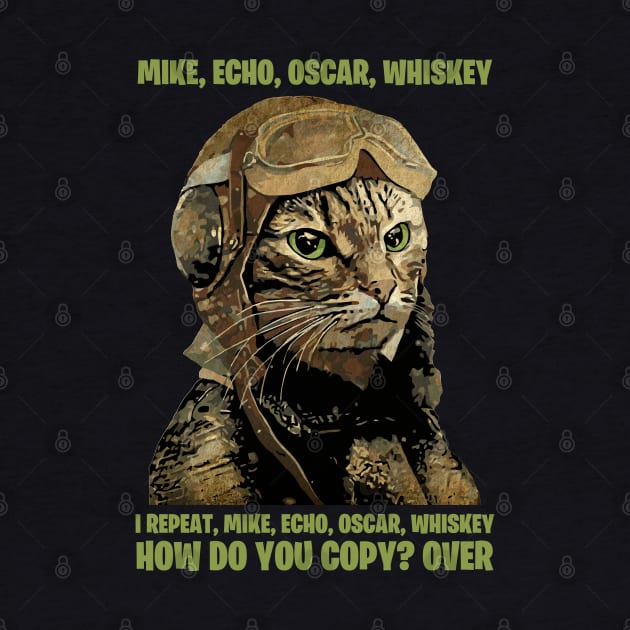 M.E.O.W. Mike Echo Oscar Whiskey by Ringseek